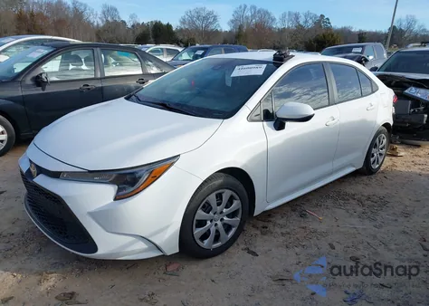 2022 Toyota Corolla Le from USA, damaged, VIN 5YFEPMAE6NP366304